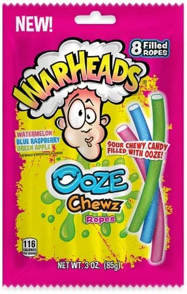 WarHeads Ooze Chewz Ropes