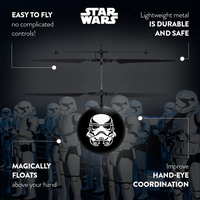 Star Wars Stormtrooper IR UFO Ball Helicopter