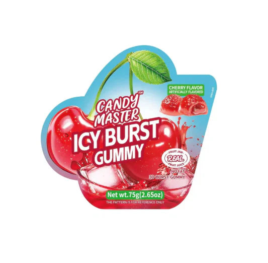 Candy Master Icy Burst Gummy Cherry