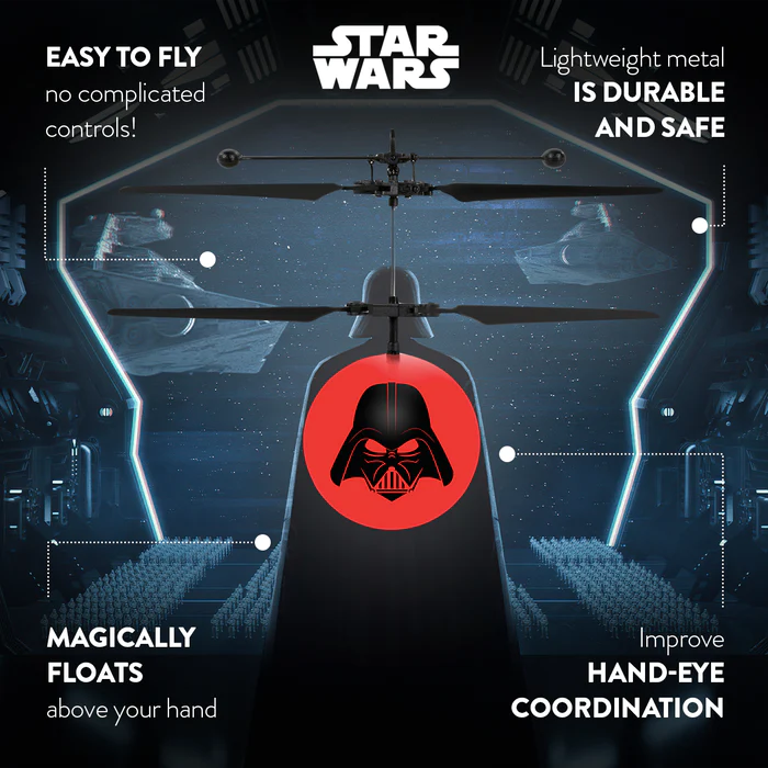 Star Wars Darth Vader IR UFO Ball Helicopter