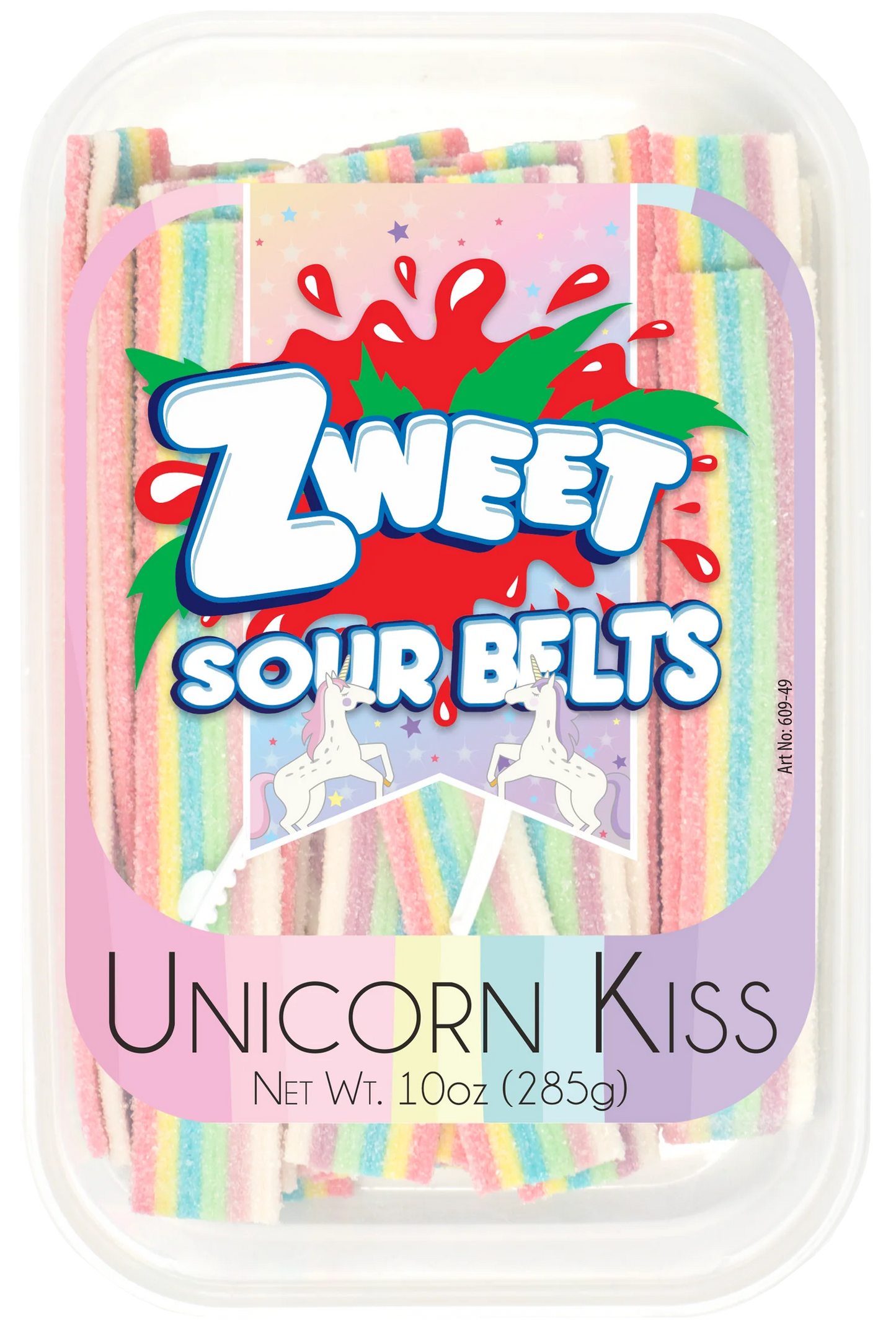 Zweet Sour Belts Unicorn Kiss