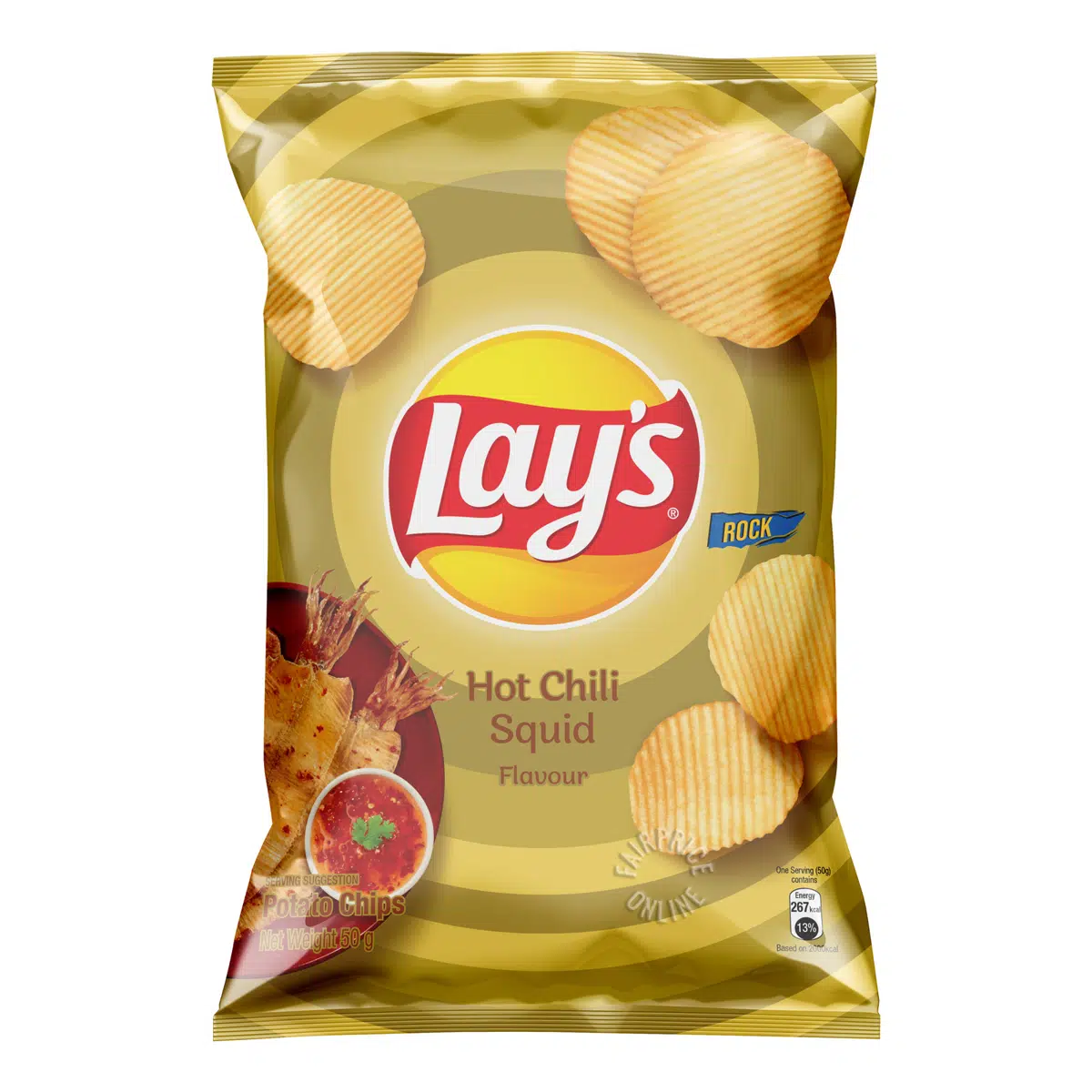 Lays Thai hot chile squid (promo)