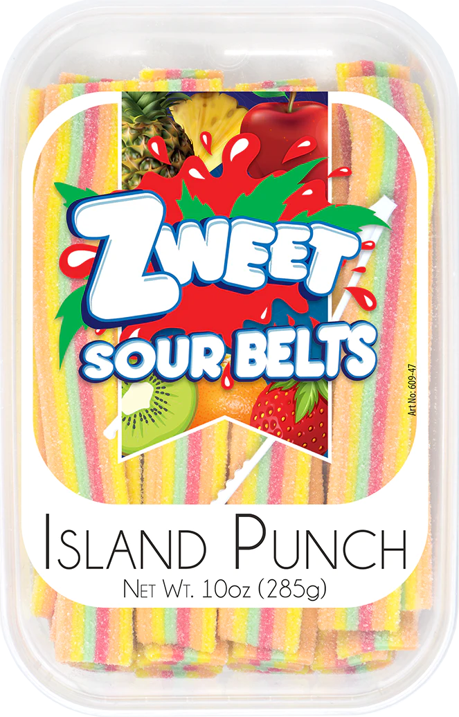 Zweet Sour Belts Island Punch