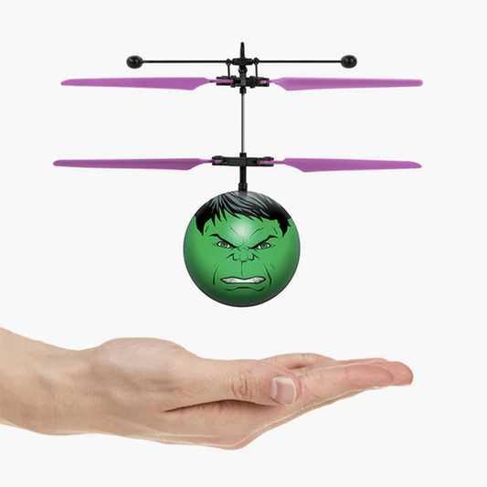 Marvel Licensed Avengers Hulk IR UFO Heli Ball