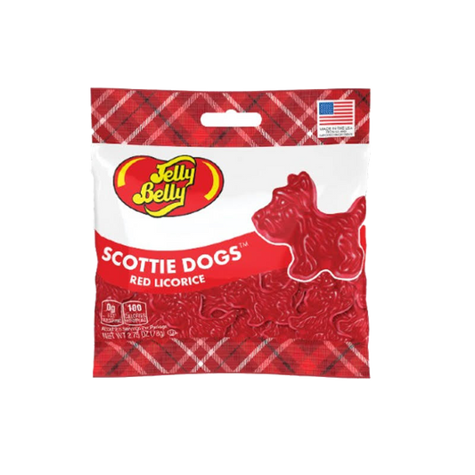 Jelly Belly Scottie Dogs Réglisse Rouge