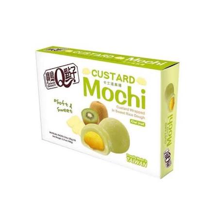 Dessert taïwanais à la crème anglaise et au kiwi