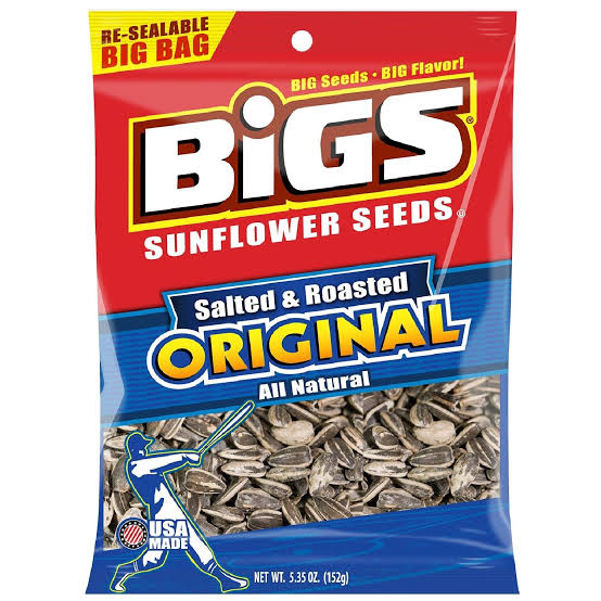 Bigs Salted & Roasted Sunflower Seeds Original