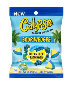 Calypso Sour Wedges Ocean Blue