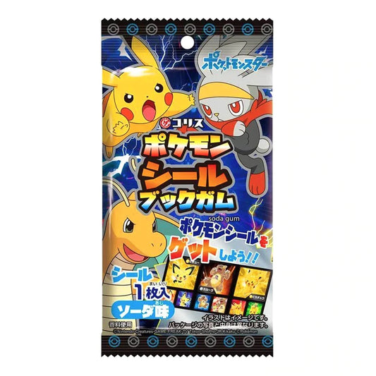 Pokemon Soda Gum (autocollant à l'intérieur)