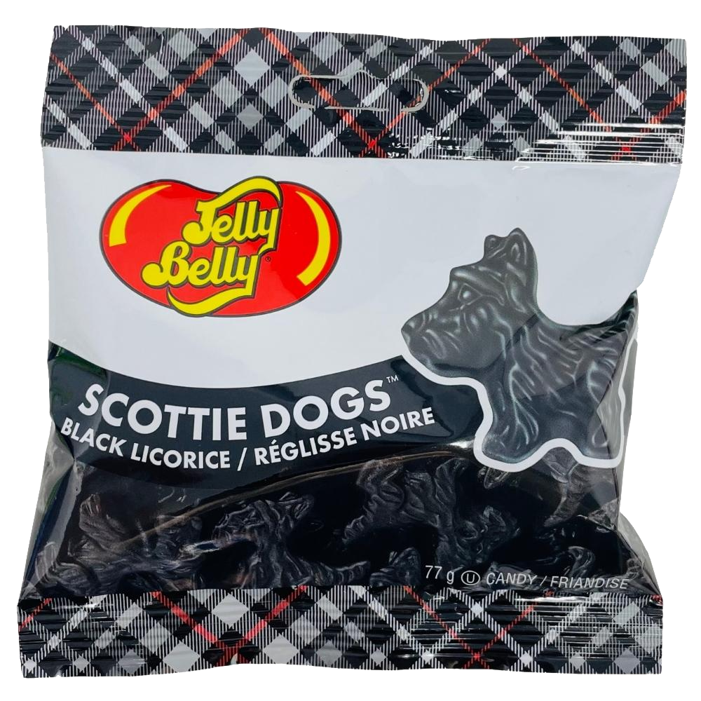 Jelly Belly Scottie Dogs Réglisse noire