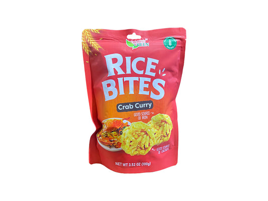 RICE BITES CRAB CURRY