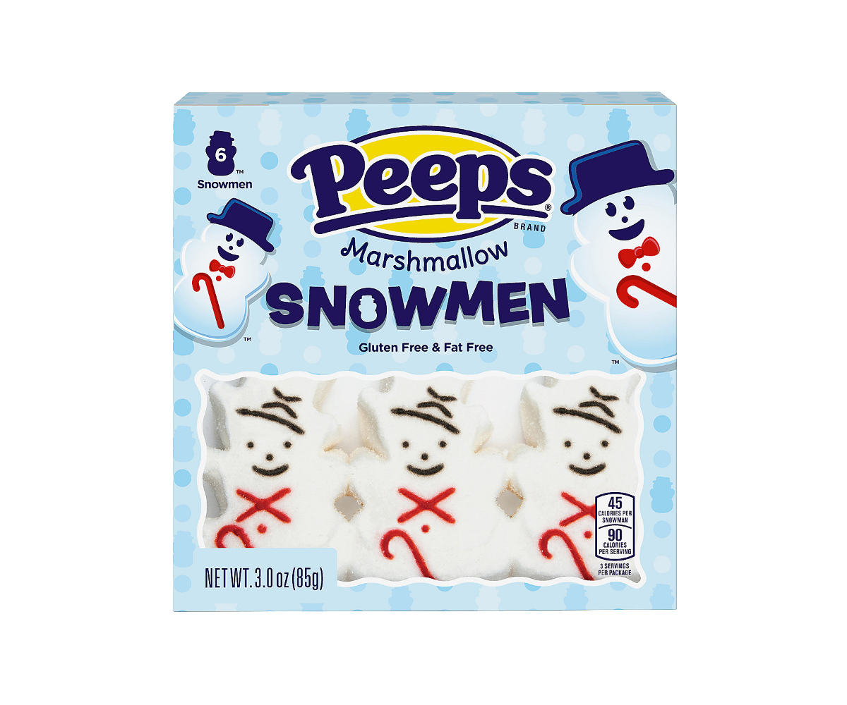 Peeps bonhommes de neige