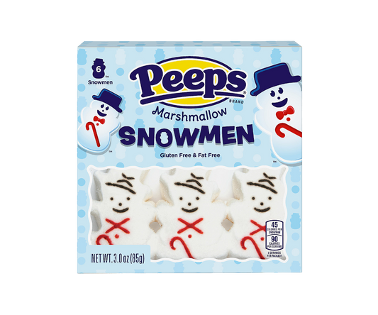 Peeps bonhommes de neige