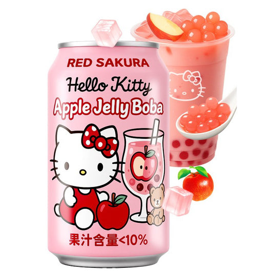 Hello Kitty Apple Jelly Boba