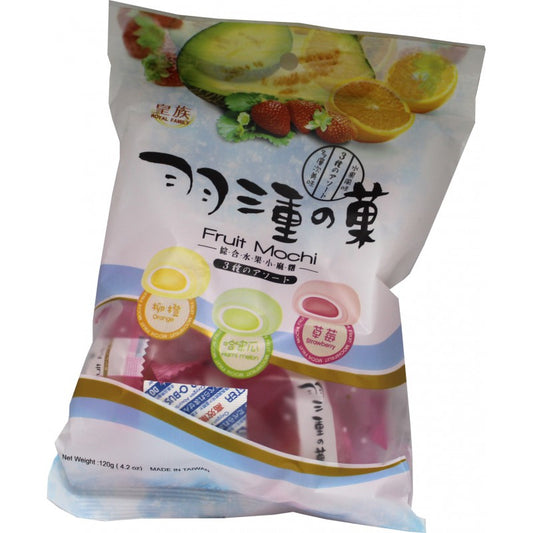 ROYAL FAMILY 120G FRUIT MIX MOCHI