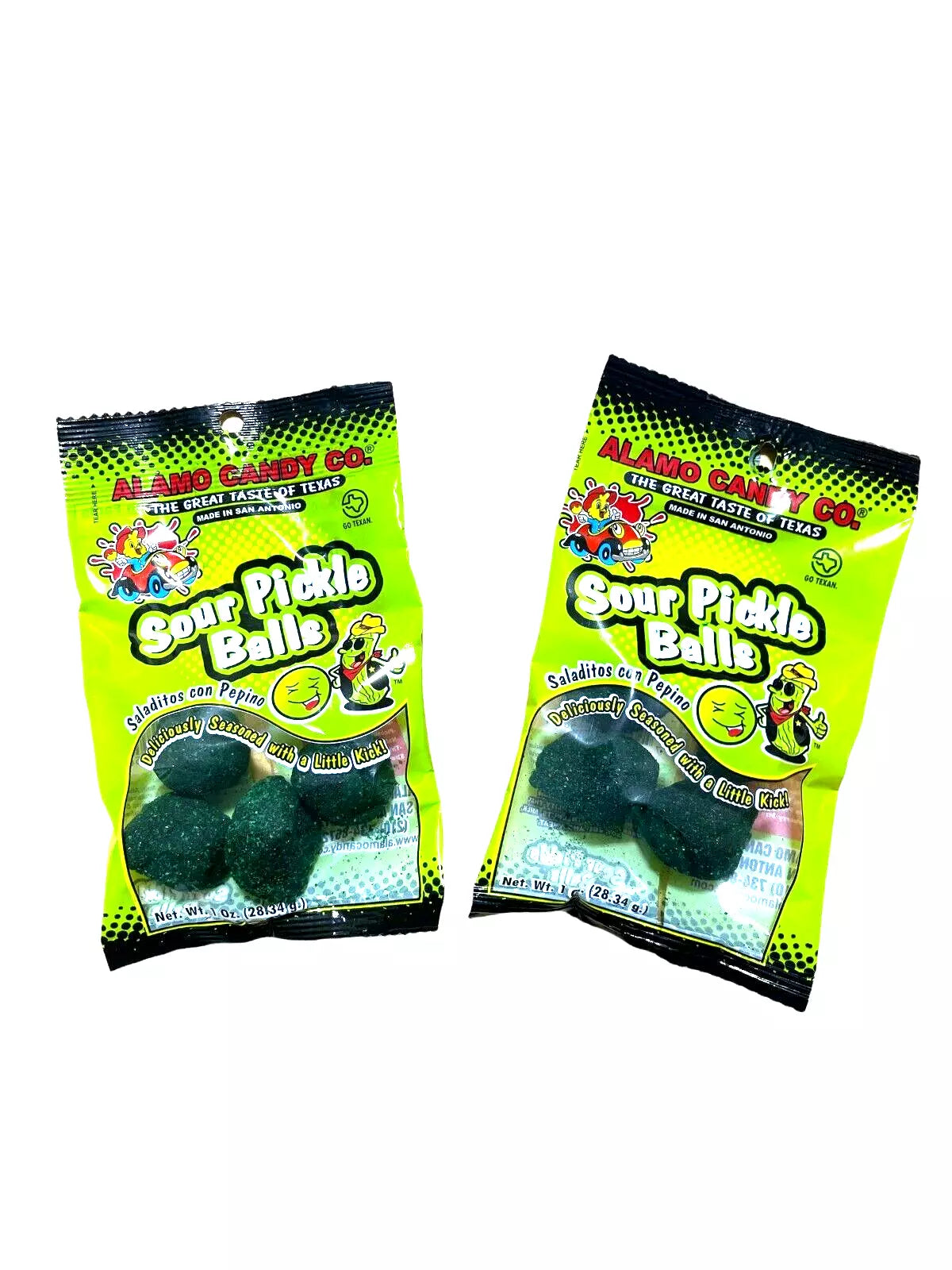 Alamo Candy Sour Pickle Balls