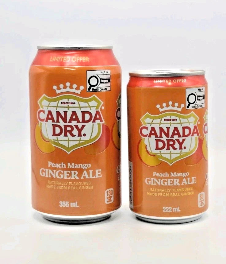 Canada Dry Peach Mango