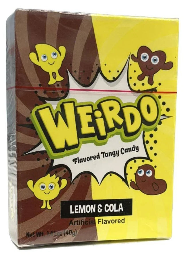 Weirdo Lemon & Cola Tangy Candy