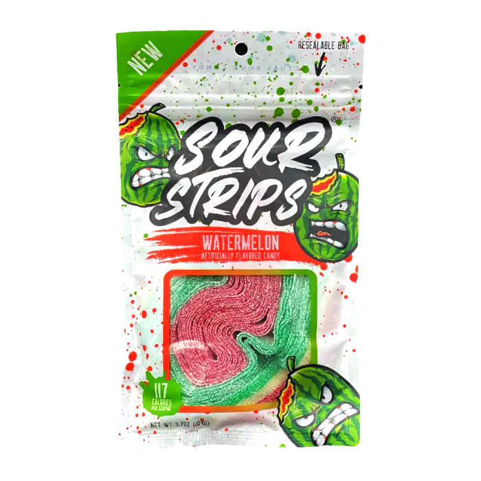 Sour Strips Pastèque