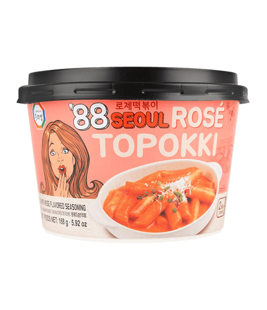 Topokki Rice Cake with Rose
