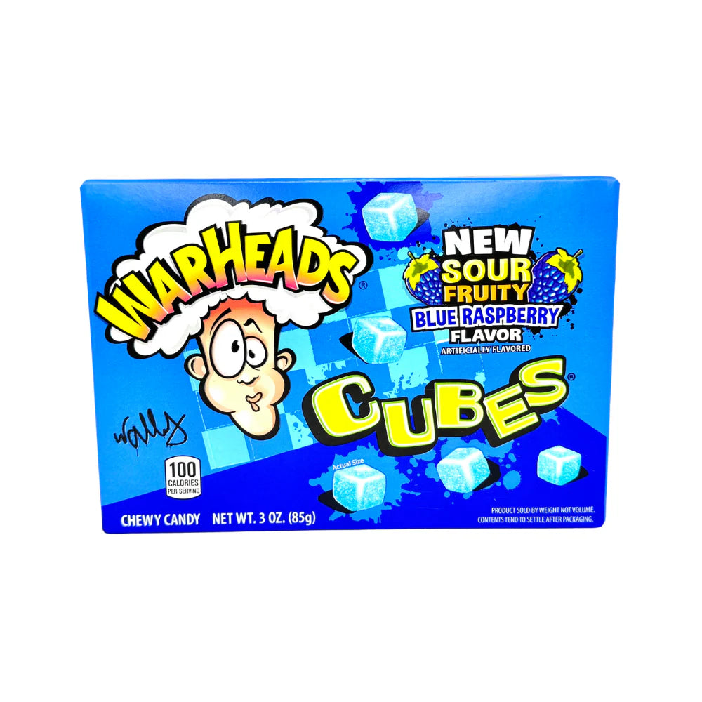 Warheads Theater Box Blue Raspberry