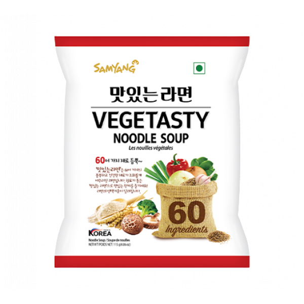 Soupe de nouilles végétales Samyang