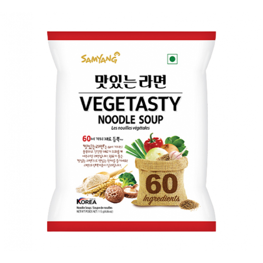 Soupe de nouilles végétales Samyang