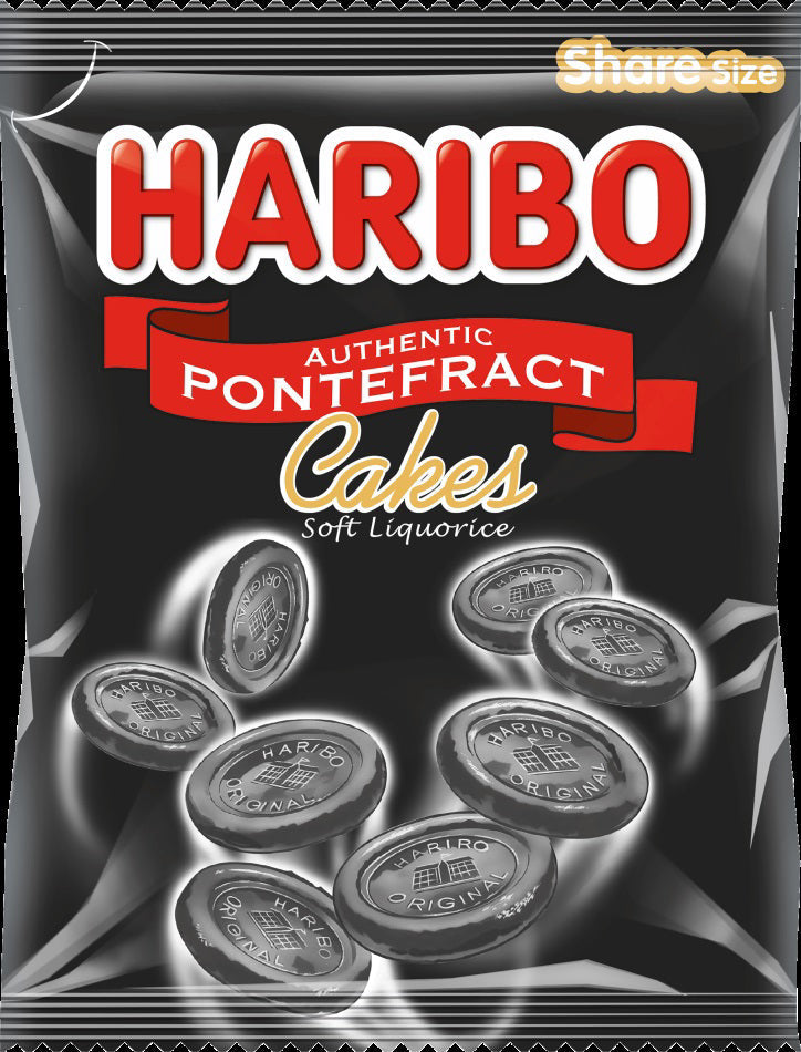 Haribo Soft Liquorice Cakes