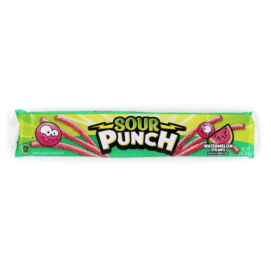 Pailles de pastèque Sour Punch