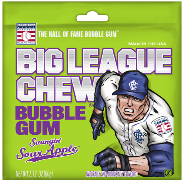 Big League Chew Swingin' Sour Apple