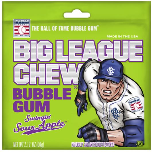 Big League Chew Swingin' Sour Apple