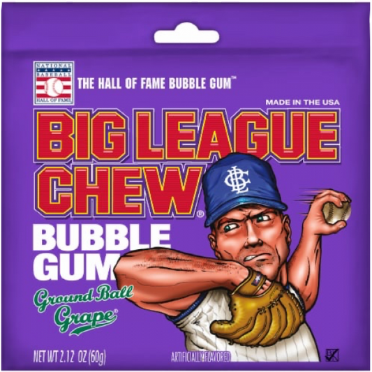 Big League Chew Ground Ball Grape