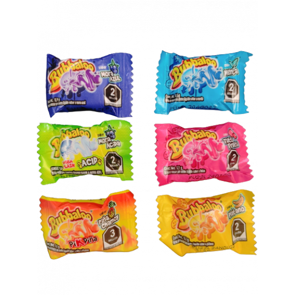 Bubbaloo Liquid Filled Chewing Gum