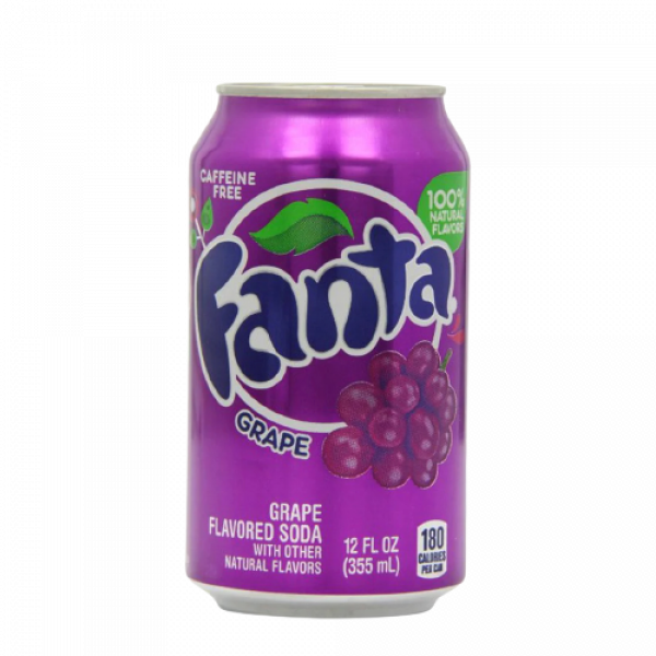 Canette de raisin Fanta