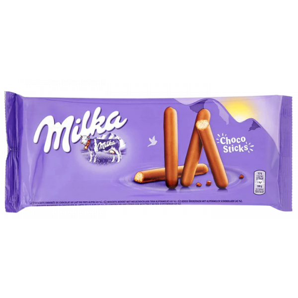 Bâtonnets de chocolat Milka