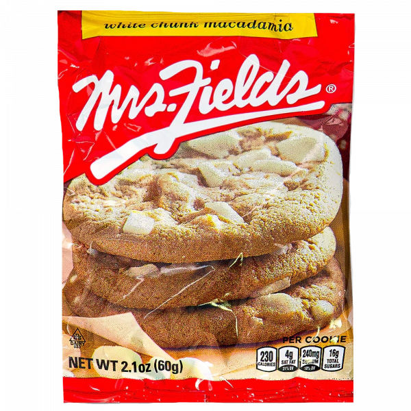 Mrs. Fields Portion Individuelle - Biscuit Macadamia aux Morceaux Blancs