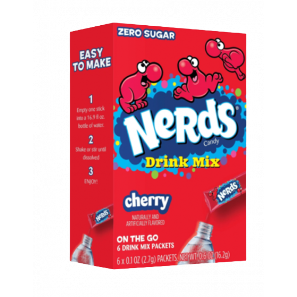 Nerds Drink Mix Cerise 6pcks