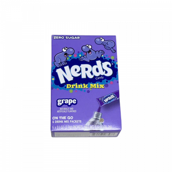 Nerds Drink Mix Grape 6pcks