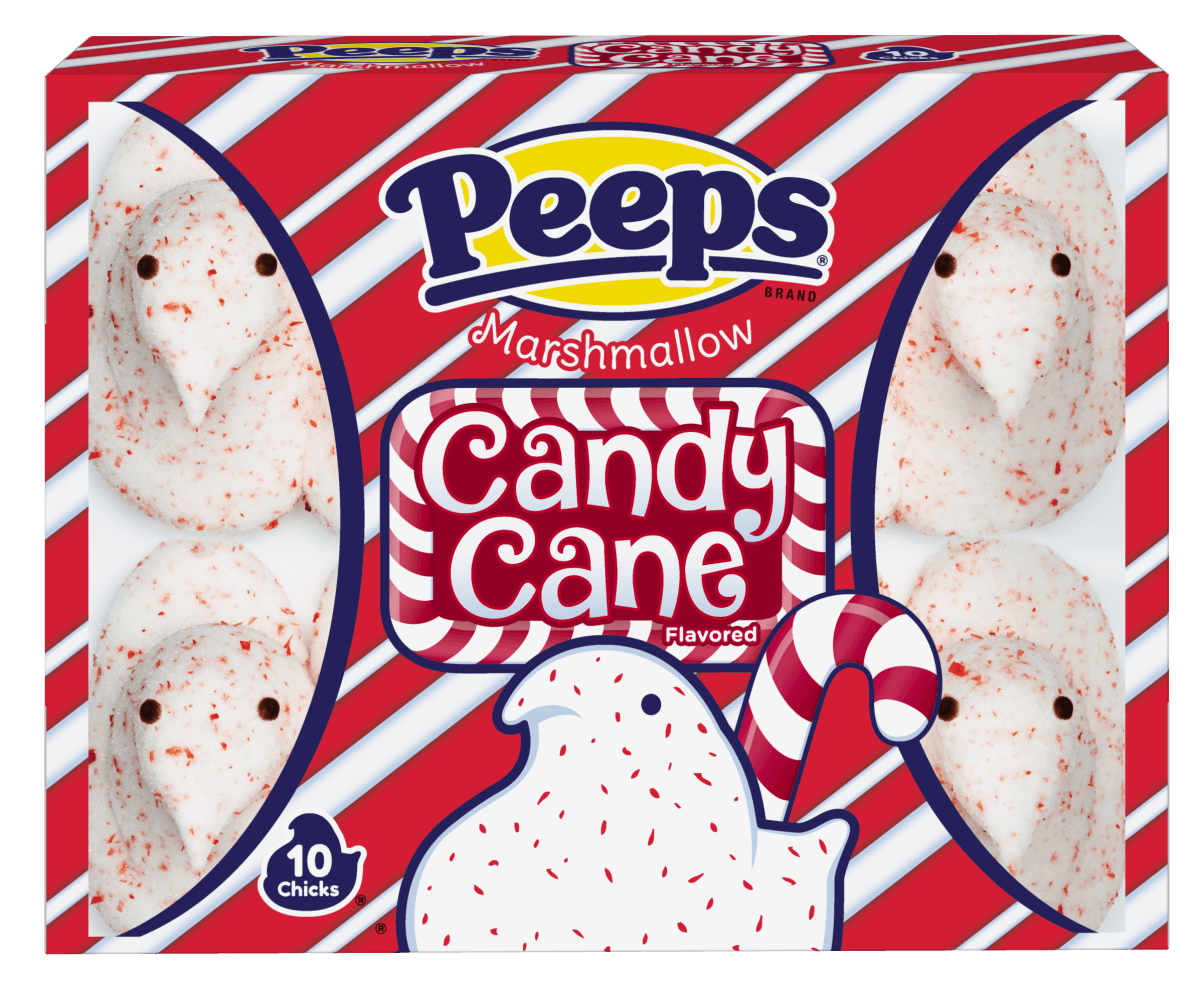 Peeps Candy Cane