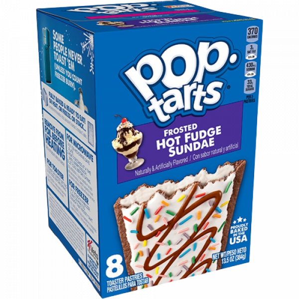 Pop Tarts Glacé Hot Fudge Sundae