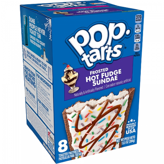 Pop Tarts Glacé Hot Fudge Sundae