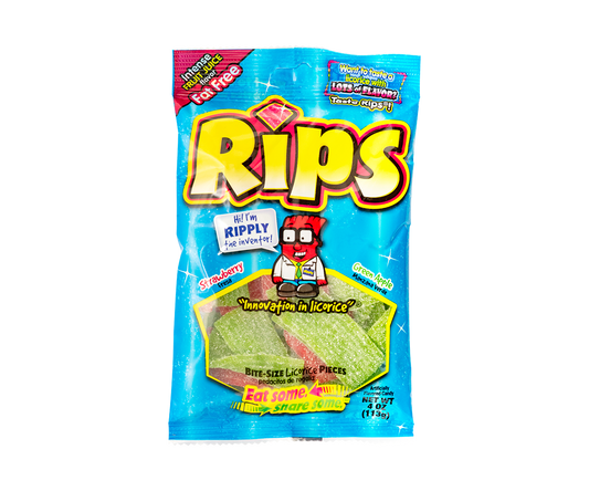 Rips pomme verte et fraise