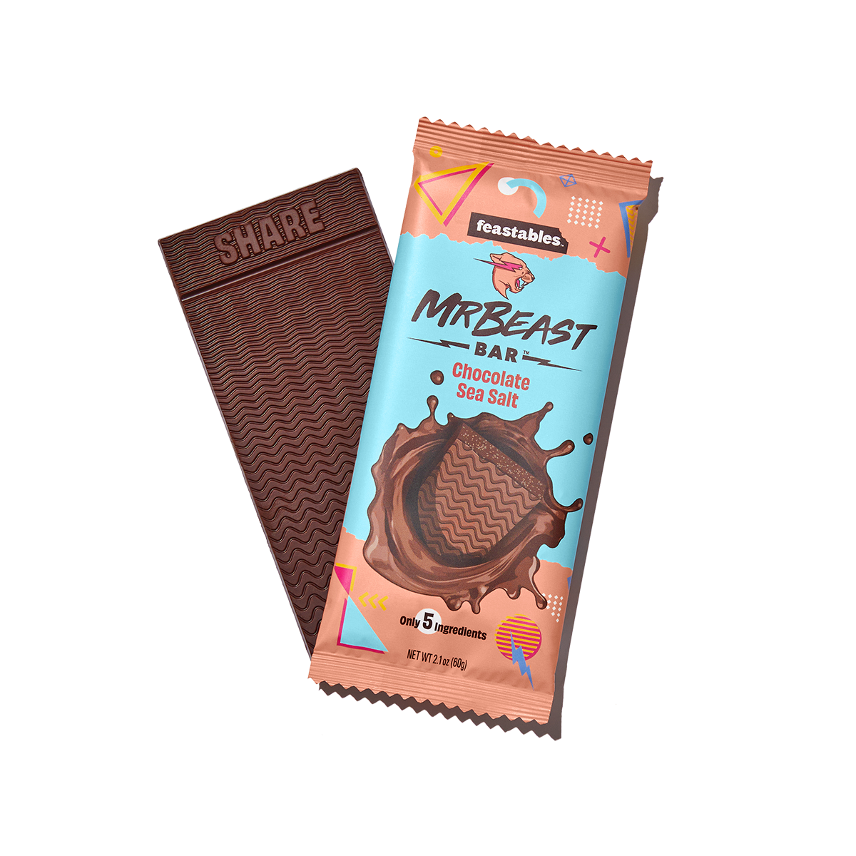 Feastables Mr.Beast Bar Sea Salt