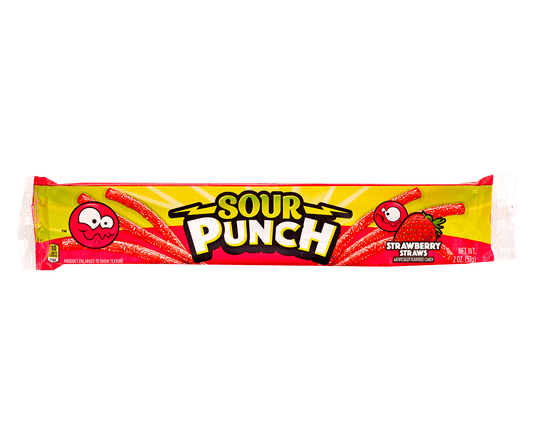 Sour Punch Strawberry Straws
