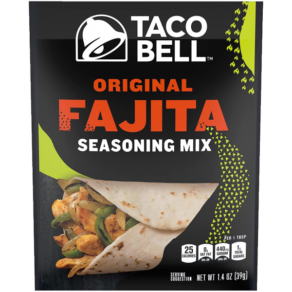 Mélange d'assaisonnement pour fajitas Taco Bell Original