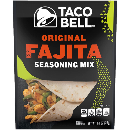 Mélange d'assaisonnement pour fajitas Taco Bell Original