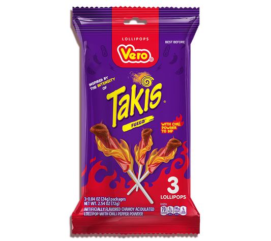 Vero Takis Lollipops