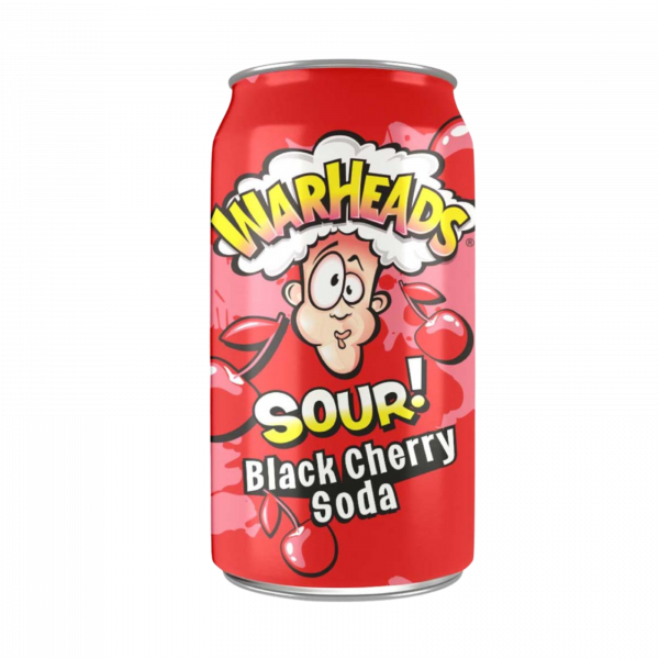 Soda aux cerises noires acidulées Warheads