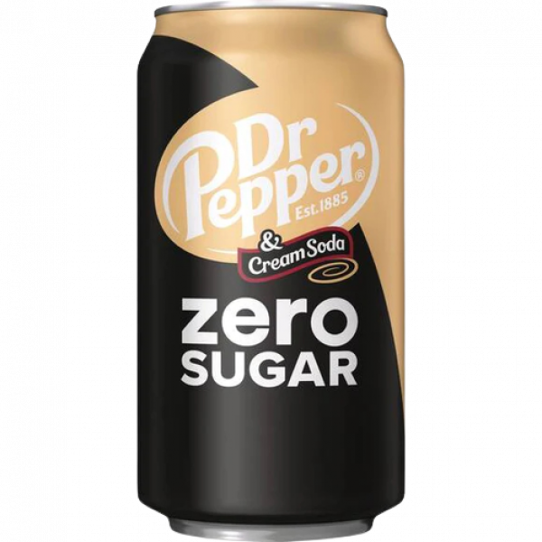 Dr Pepper Zero Cream Soda