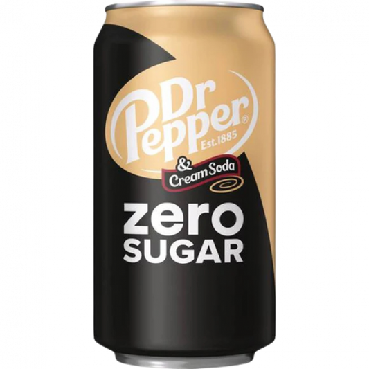 Soda à la crème zéro Dr Pepper